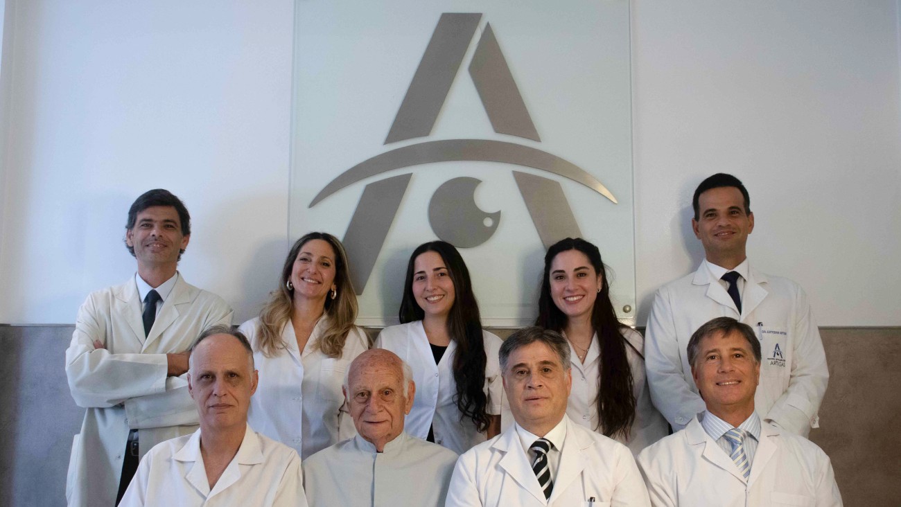 Todos los doctores en una foto